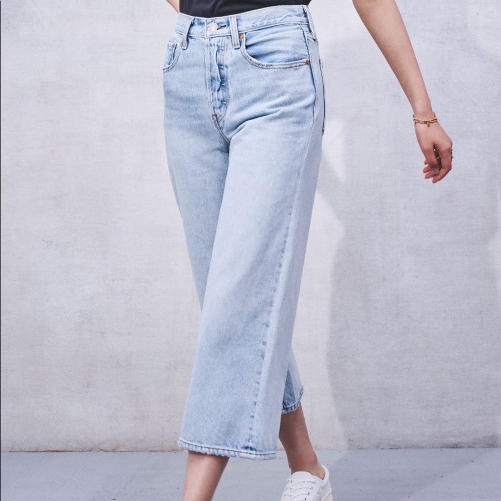 Levi’s High-Waisted Wide Leg Jeans